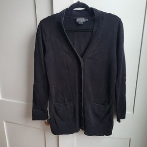 Pendleton Button-Front Cotton Cardigan, Size S